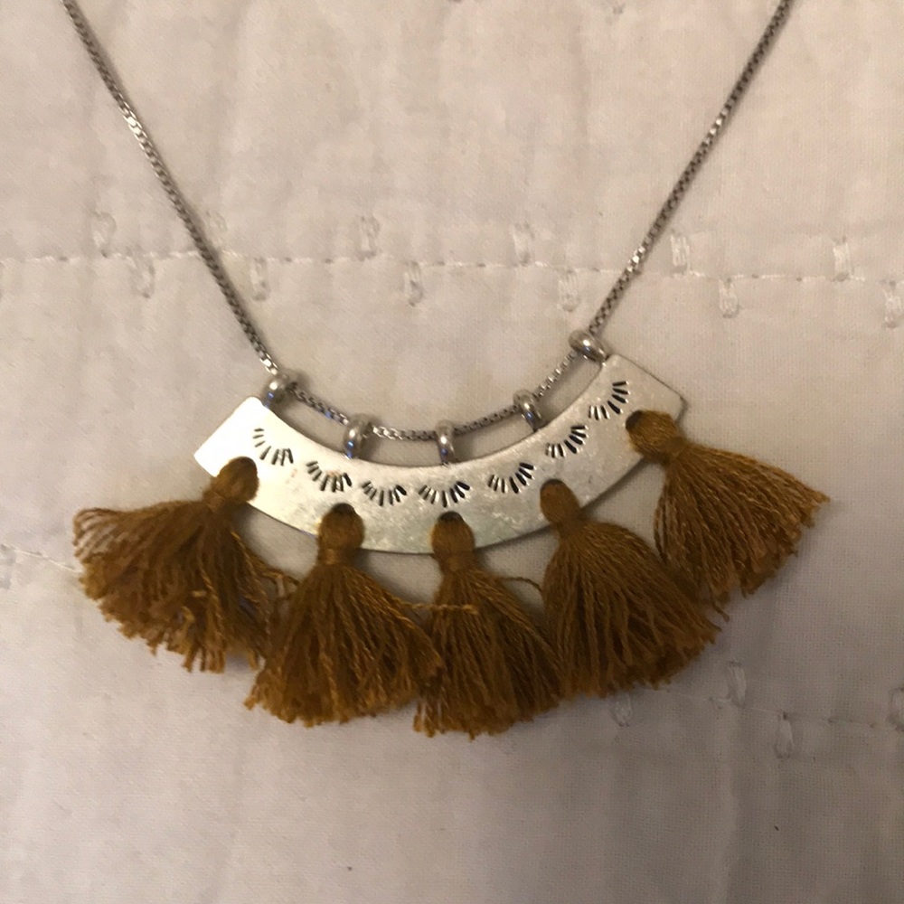 Madewell Silver Adjustable Necklace - Picture 2 of 4